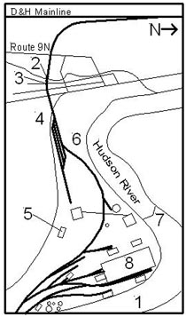 Adirondack branch map