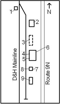 Adirondack branch map