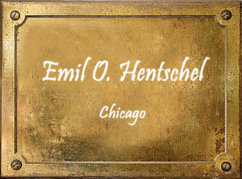 Emil Hentschel brass instrument maker Chicago Special cornet trombone