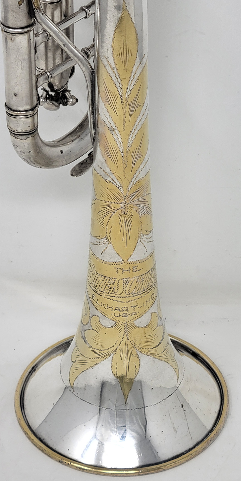 Buescher 232 Trumpet Engraving 1931