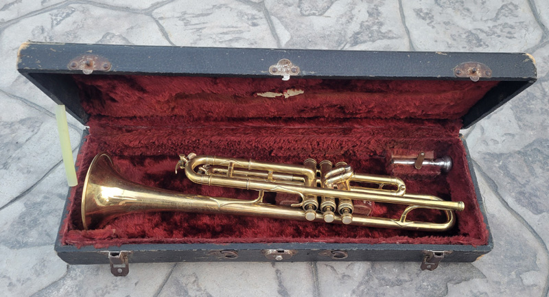 Vega Triumphal Trumpet in case