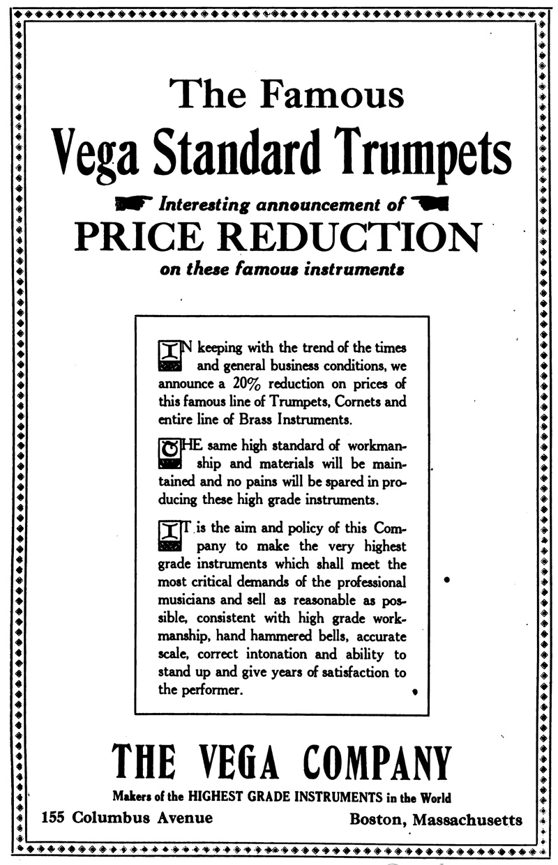 Vega Trumpets