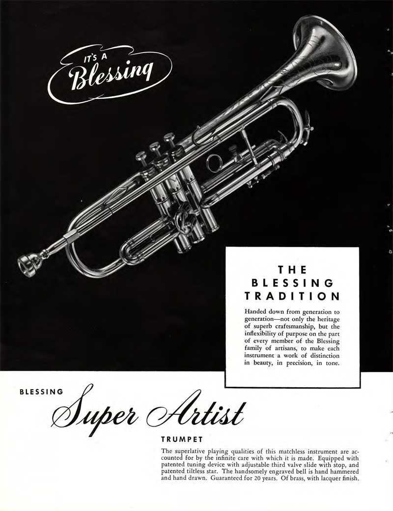 Blessing Super Artist Trumpet