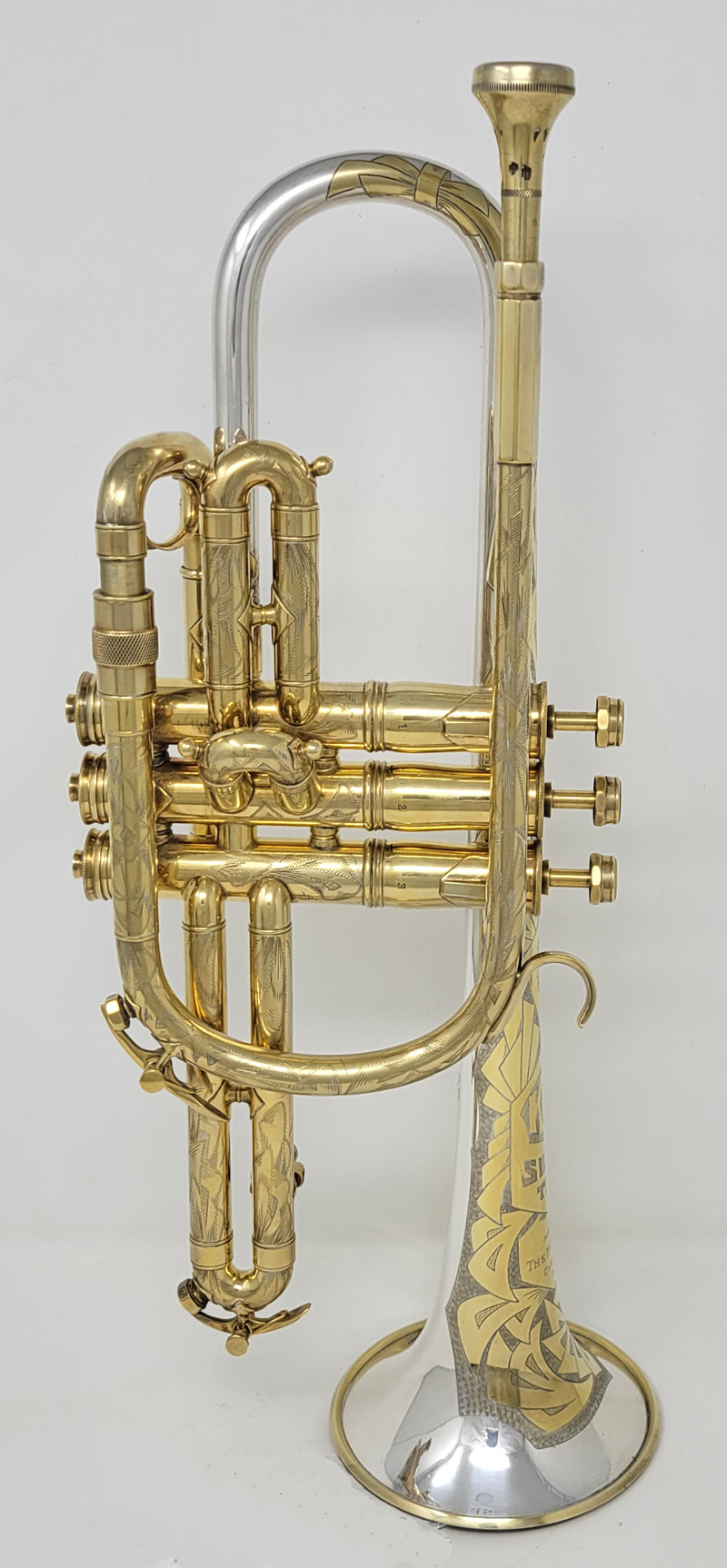 King Silver Tone Cornet