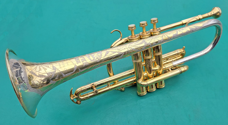 King Silvertone cornet