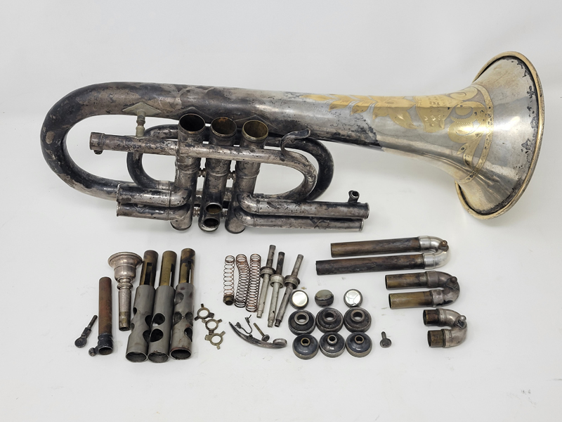 Buescher 280 Fluegel Horn Restoration