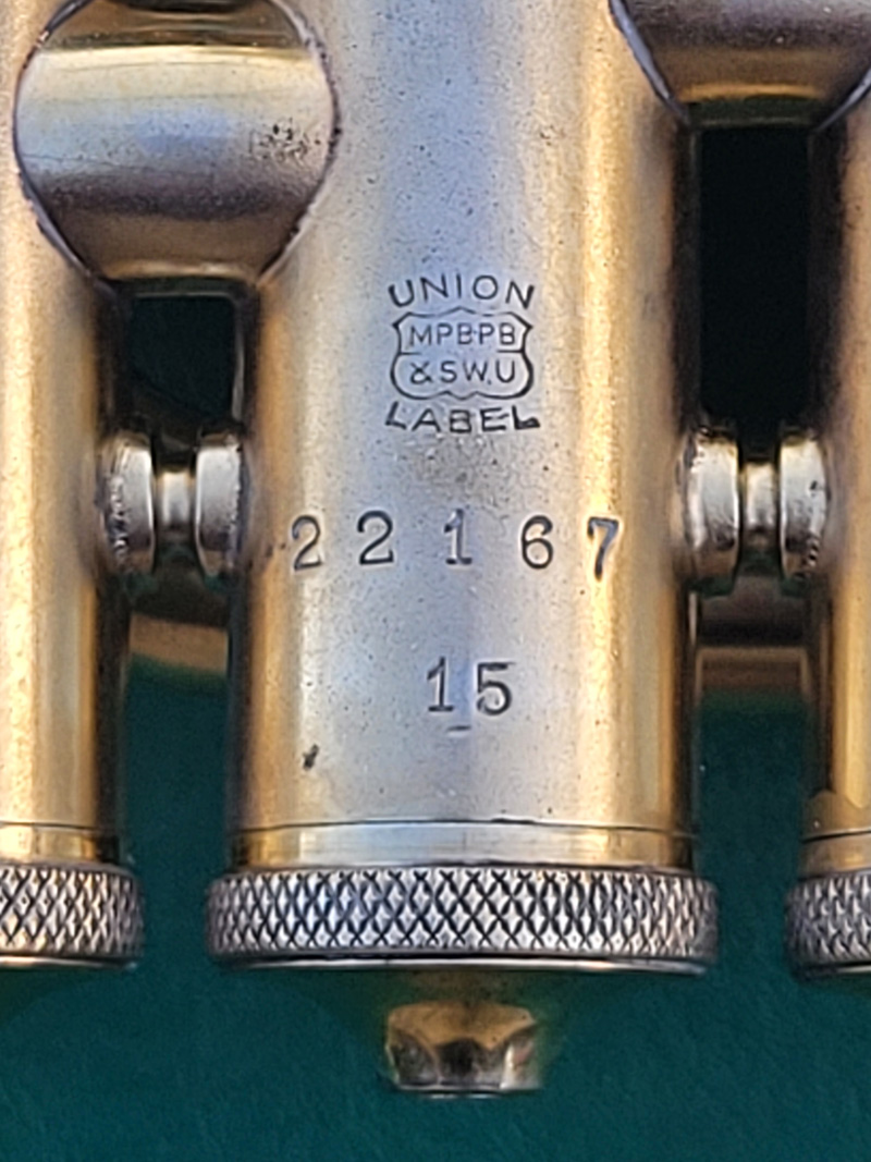 Buescher Cornet Stamp